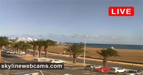 webcam costa teguise|puerto del carmen live webcam good old days.